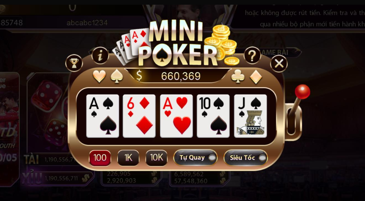 Mini Game Gemwin - Trải nghiệm có 102 trên thị trường game bài đổi thưởng