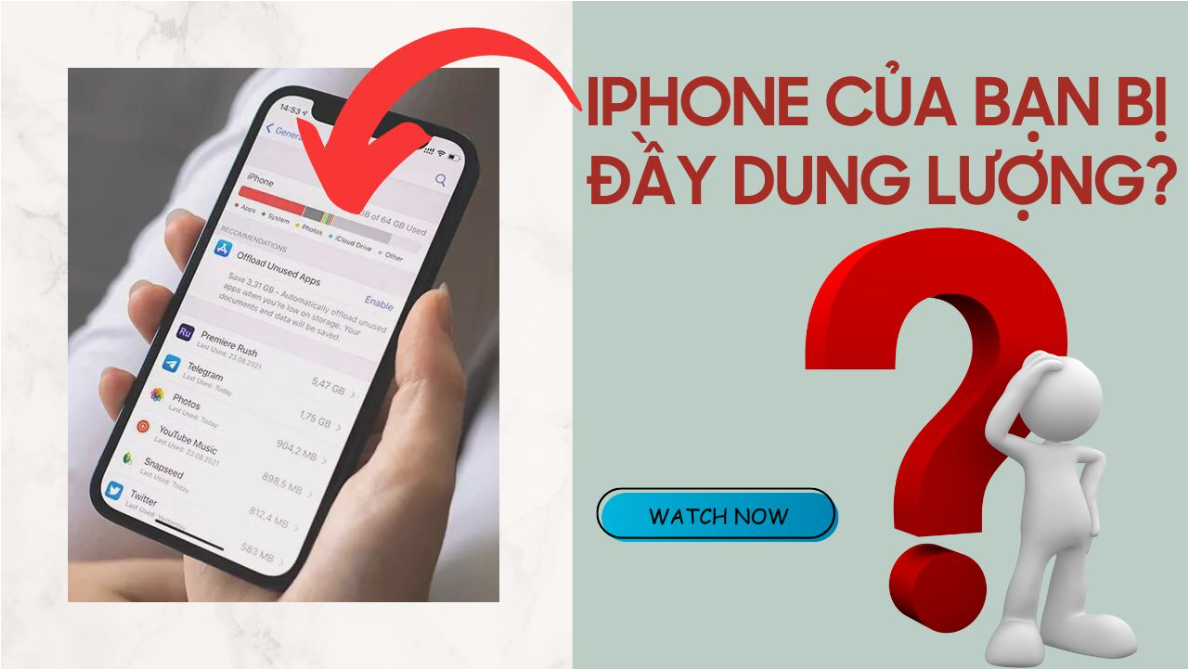 Mẹo hay tăng dung lượng cho Iphone